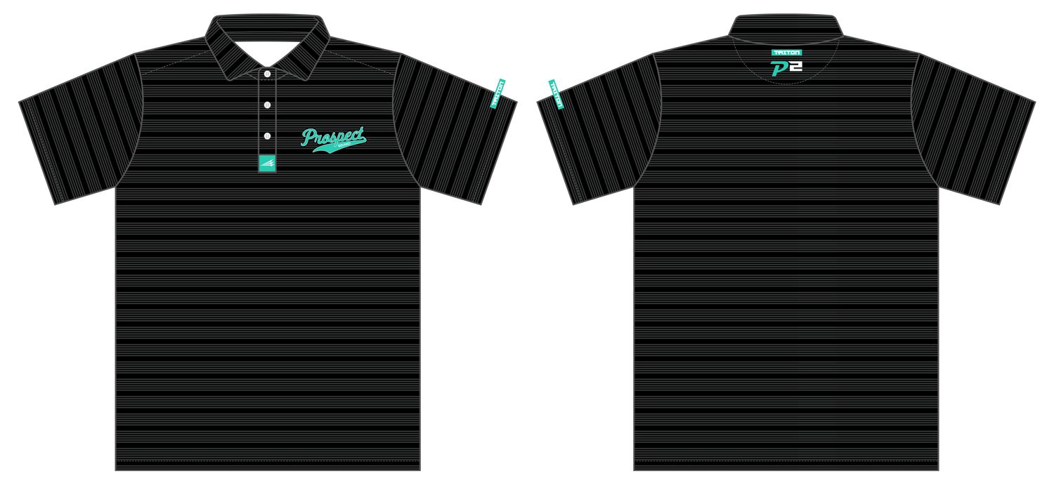 P2 Baseball Fest Custom Stroker Golf Polo
