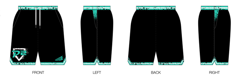 P2 Baseball Fest Custom Retro Mesh Shorts