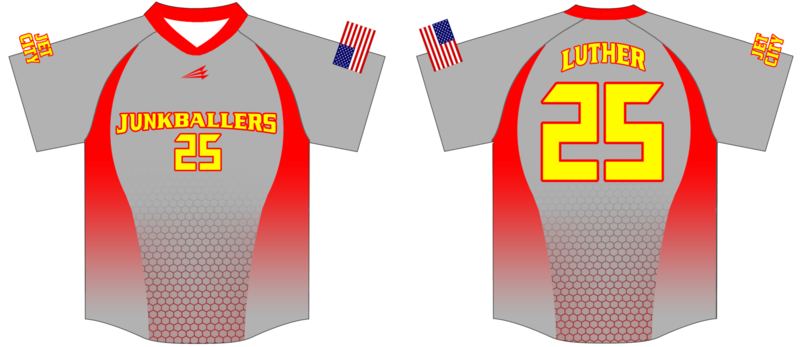 Jet City Junkballers Custom HexaFlex Baseball Jersey #3B