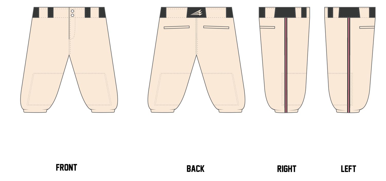 Loudoun Aces - Ritchie Custom Knicker Baseball Pant #BP14