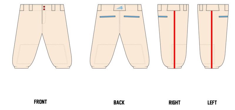 Shoals Swampers Custom Knicker Baseball Pant #BP1