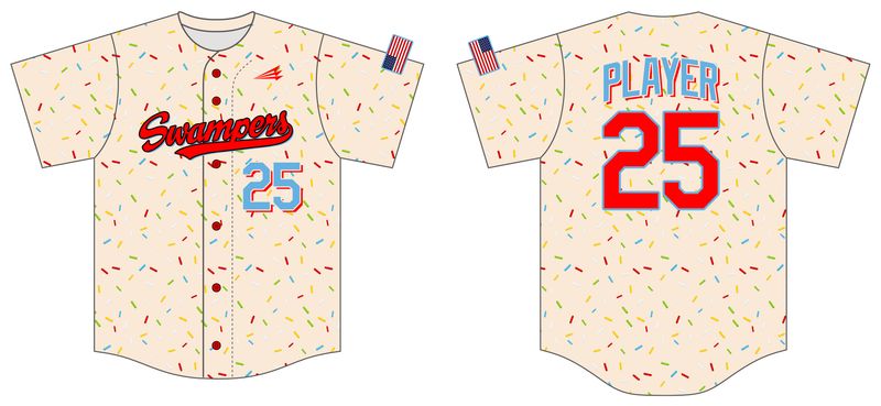 Shoals Swampers Custom HexaFlex Baseball Jersey #J1