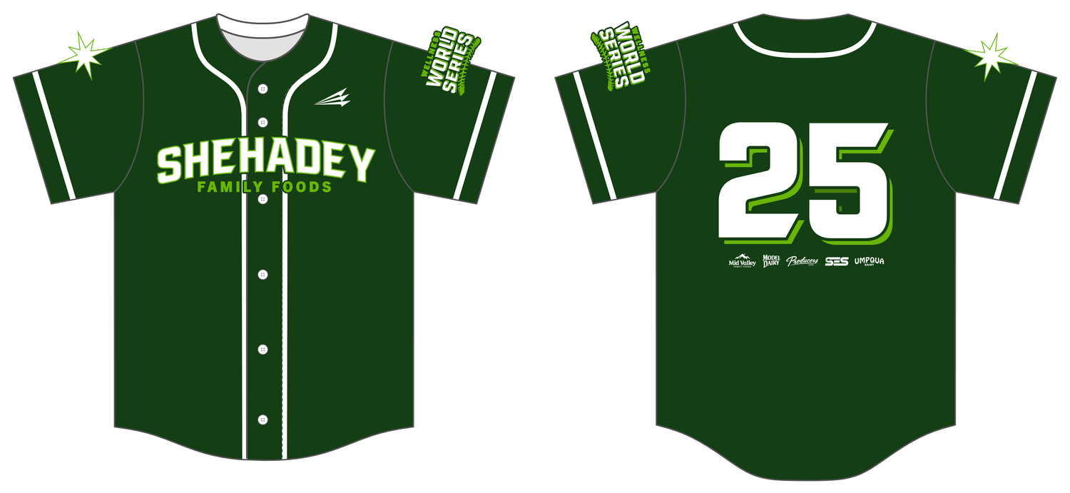 Shehadey Family Foods Custom NanoDri Baseball Jersey #J2