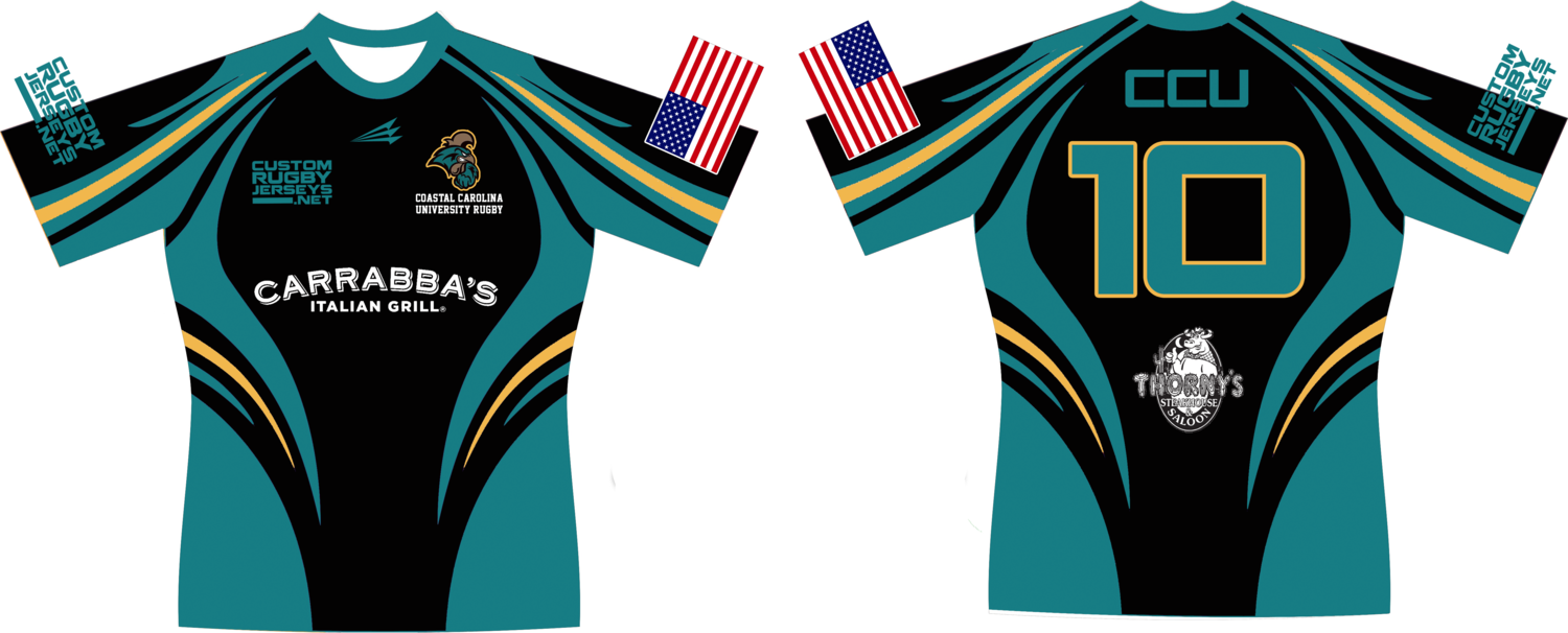 Coastal Carolina Custom Rugby Jersey
