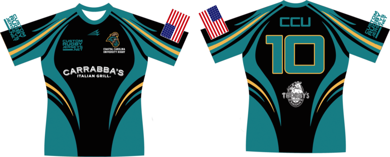 Coastal Carolina Custom Rugby Jersey