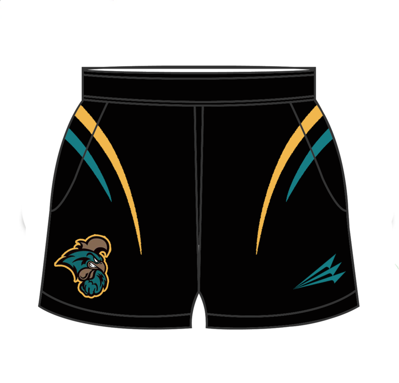 Coastal Carolina Custom Rugby Shorts