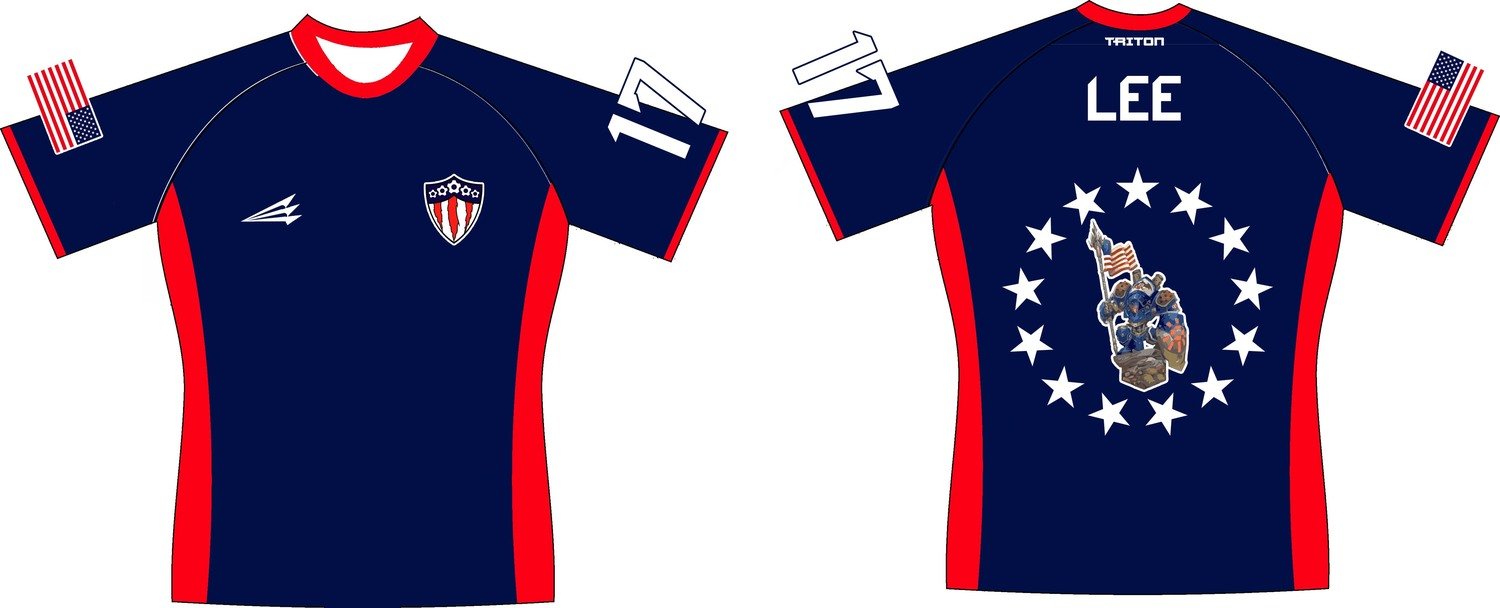 USA WTC Custom Pro-Premier Rugby Jersey #8