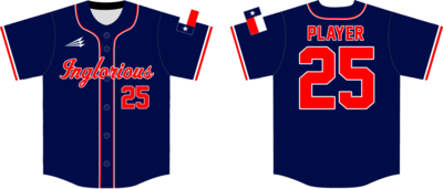 Inglorious Batters Custom NanoDri Baseball Jersey #6B
