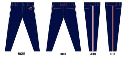 Skagit Dungies Custom Athletic Baseball Pant #BP10C