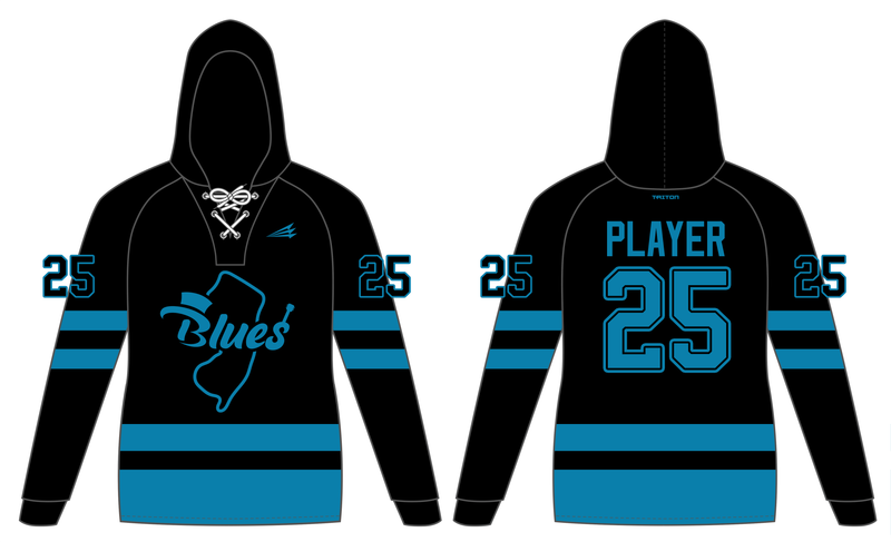 Montclair Blues Custom Hockey Hoodie #HH1B