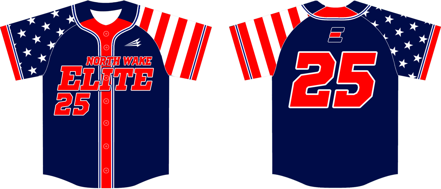 North Wake Elite Custom HexaFlex Baseball Jersey #3E