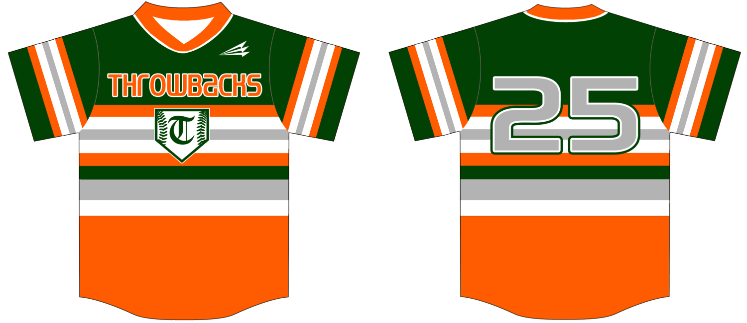 Throwbacks Custom HexaFlex Baseball Jersey #1A
