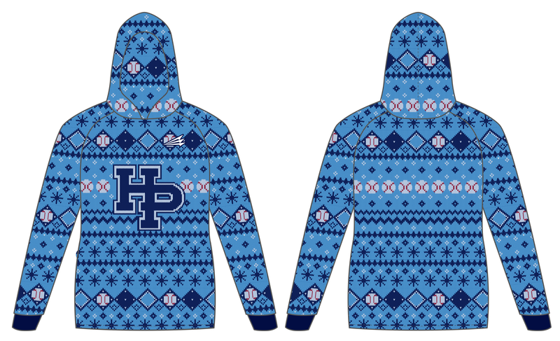 Highland Park Giants 10U Blue Custom Vulcan Hoodie #VH1C