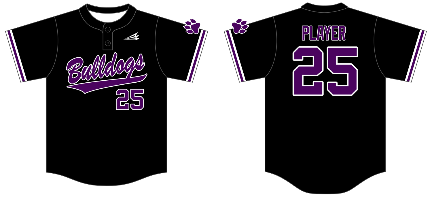 Blacksher Bulldogs Custom HexaFlex Baseball Jersey #J7
