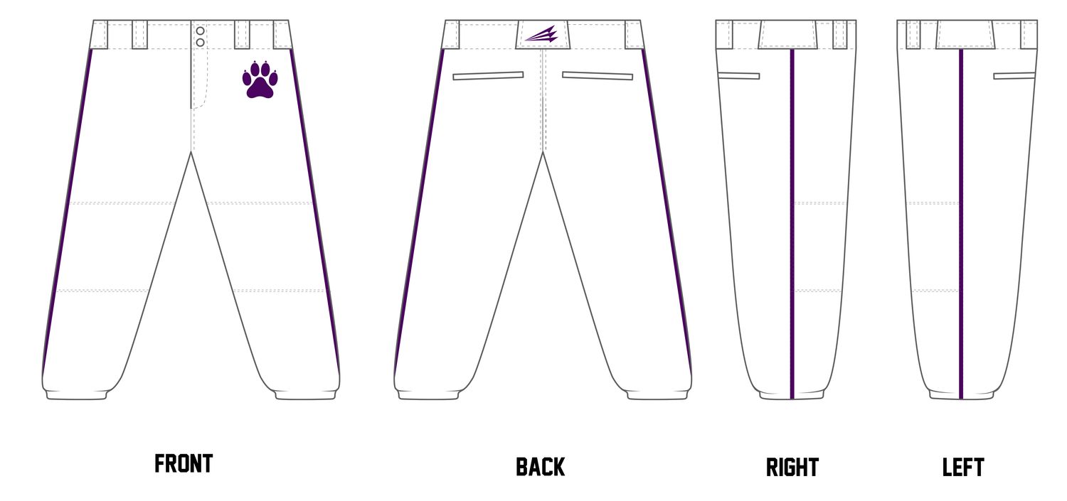 Blacksher Bulldogs Custom Fastpitch Pant #FP8