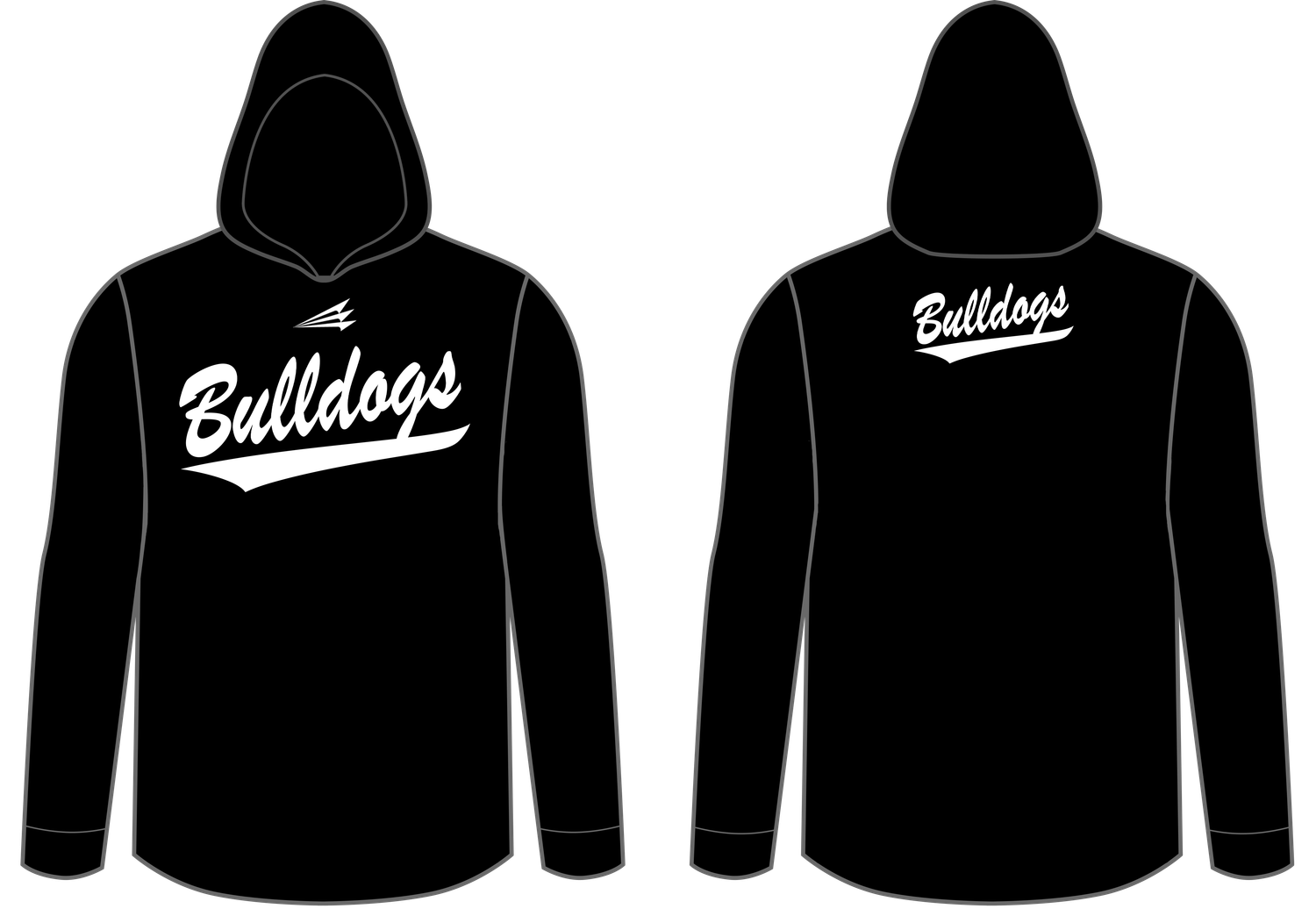Blacksher BulldogsCustom NanaHood #NH1