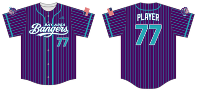 Bay Area Bangers Custom NanoDri Baseball Jersey #J3B