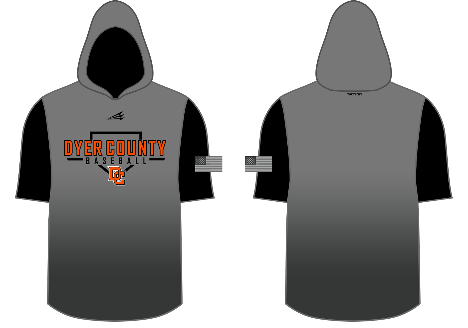 DC Tomahawks Custom Pro Premier Pullover #PP4B