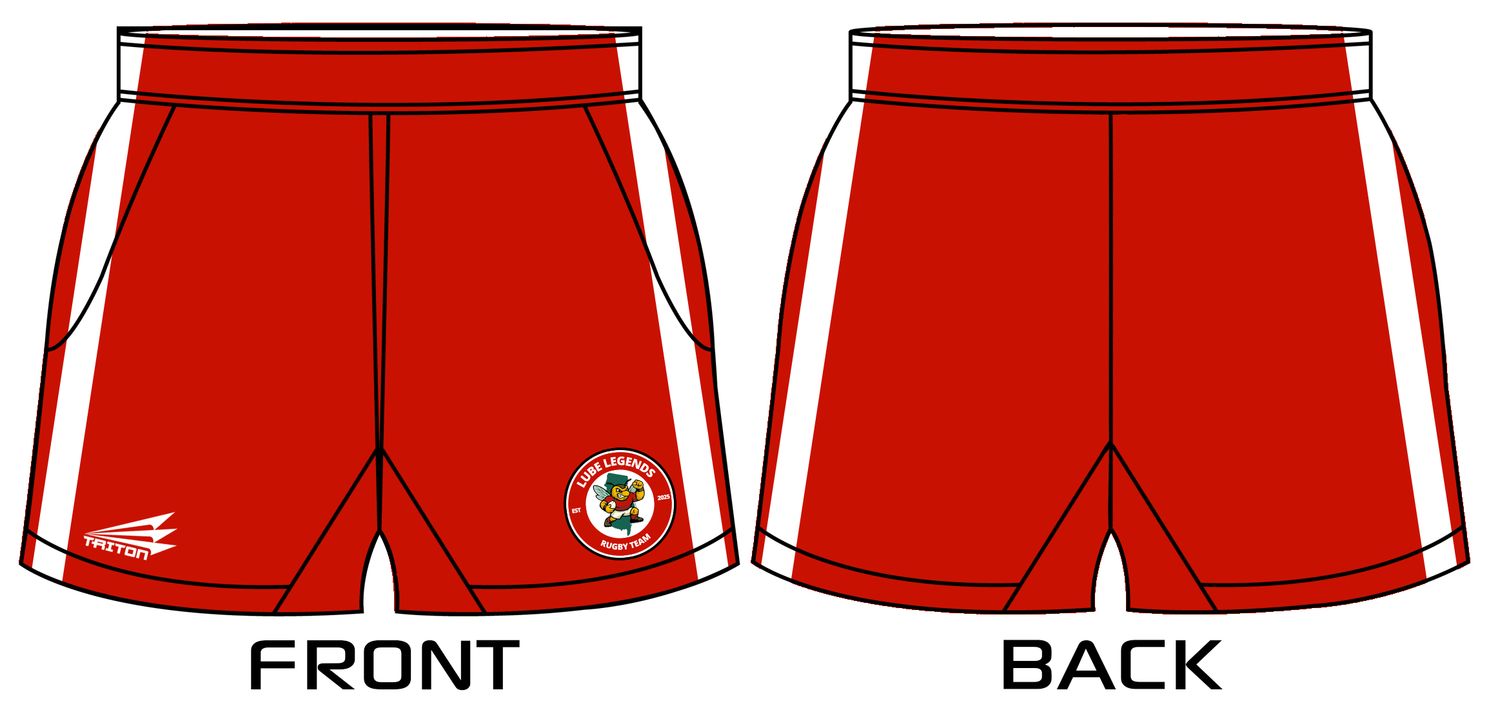 TotalEnergies Lube Legends Custom DriFlex Rugby Shorts #RS1