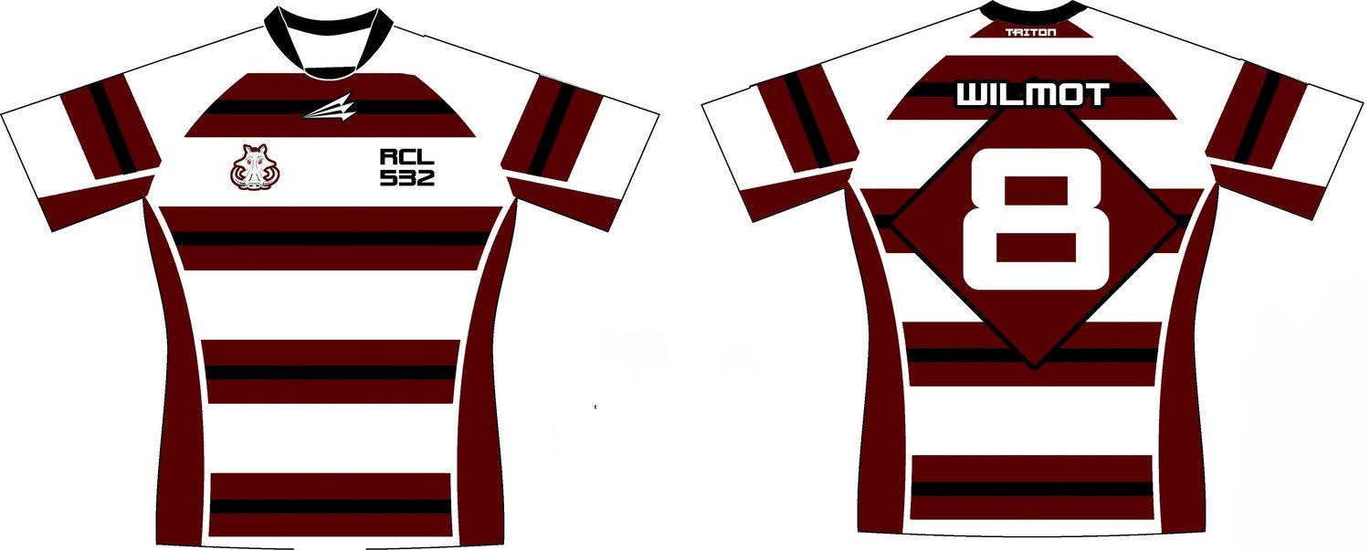 Wilmote Rugby Club Custom Classic Jersey #2e