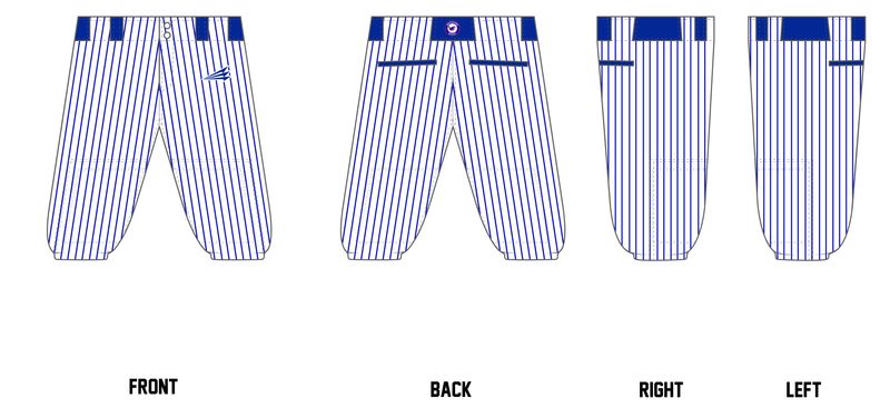 Whiteland Wrens Custom Knicker Baseball Pant #BP19