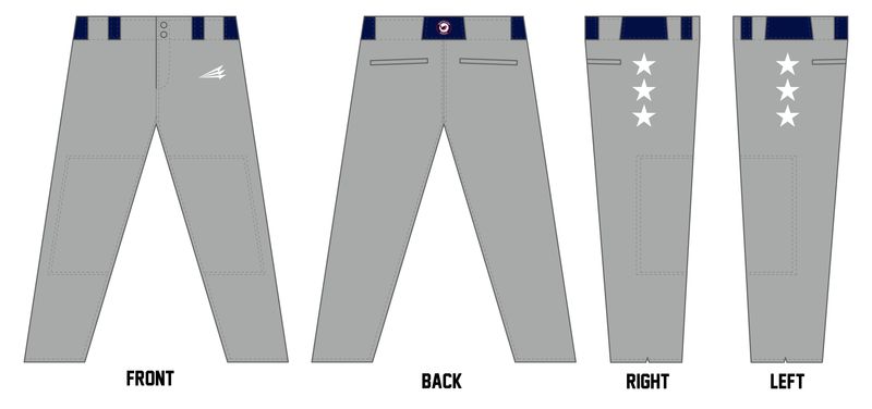 Whiteland Wrens Custom Athletic Baseball Pant #BP18
