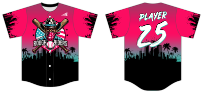 Rough Riders Custom HexaFlex Baseball Jersey #J5B