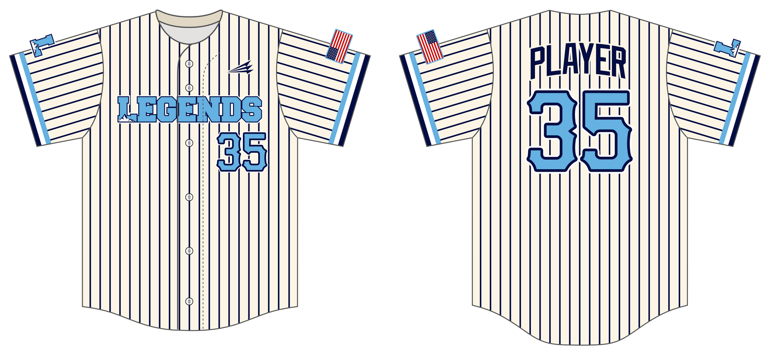 CO Legends Custom Hexaflex Baseball Jersey #J3D