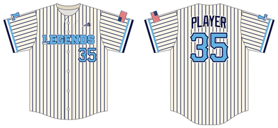 CO Legends Custom Hexaflex Baseball Jersey #J3D