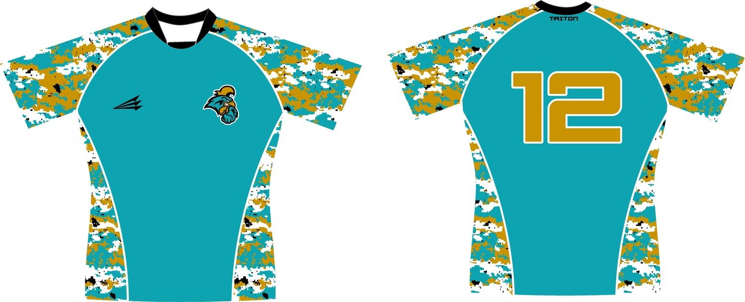 Coastal Carolina Rugby Custom Pro-Premier Jersey #12b