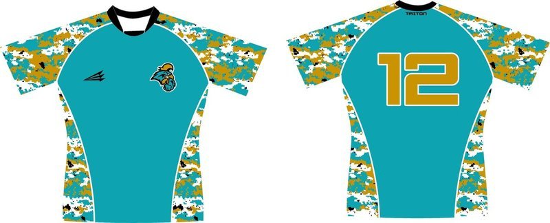 Coastal Carolina Rugby Custom Pro-Premier Jersey #12b