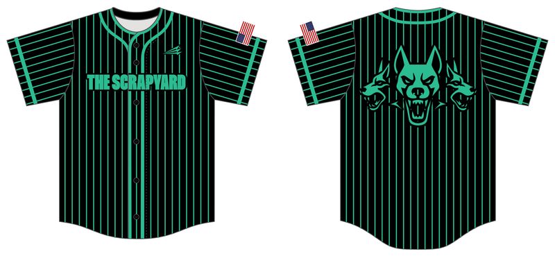 The Scrapyard Custom HexaFlex Baseball Jersey #J1
