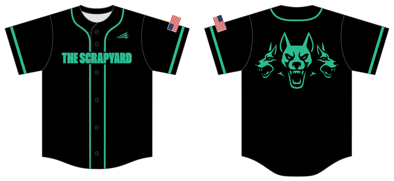 The Scrapyard Custom HexaFlex Baseball Jersey #J1B
