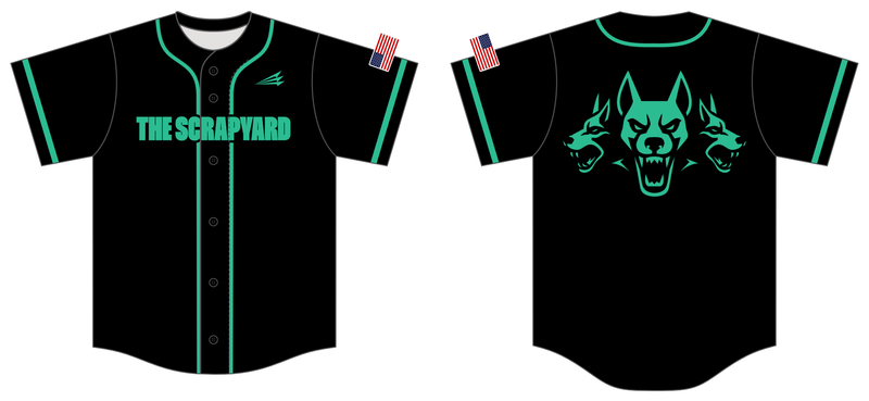 The Scrapyard Custom HexaFlex Baseball Jersey #J1B