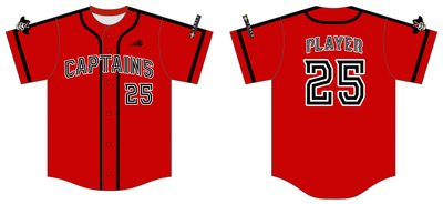North Shore Captains Custom HexaFlex Baseball Jersey #J3E