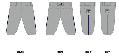 Arkansas Spikes Custom Knicker Baseball Pant #BP4K