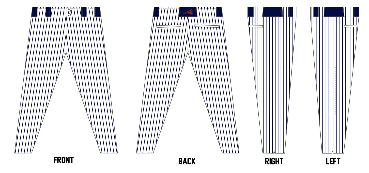 Arkansas Spikes Custom Athletic Baseball Pant #BP2