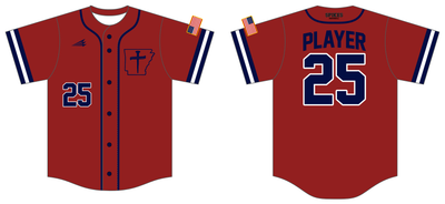 Arkansas Spikes Custom HexaFlex Baseball Jersey #J1D