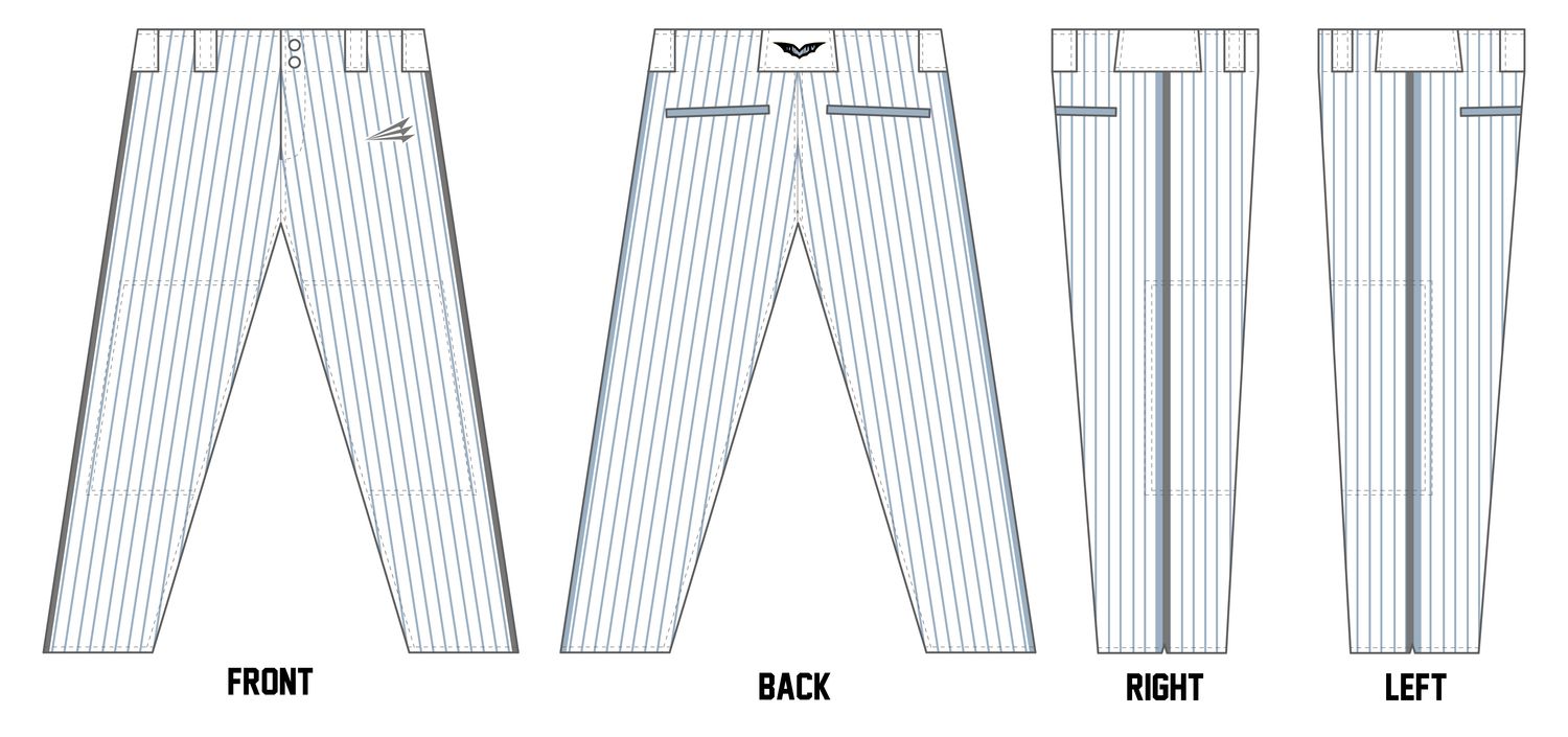 The Cave Custom Athletic Baseball Pant #BP14a