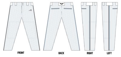 The Cave Custom Athletic Baseball Pant #BP14a