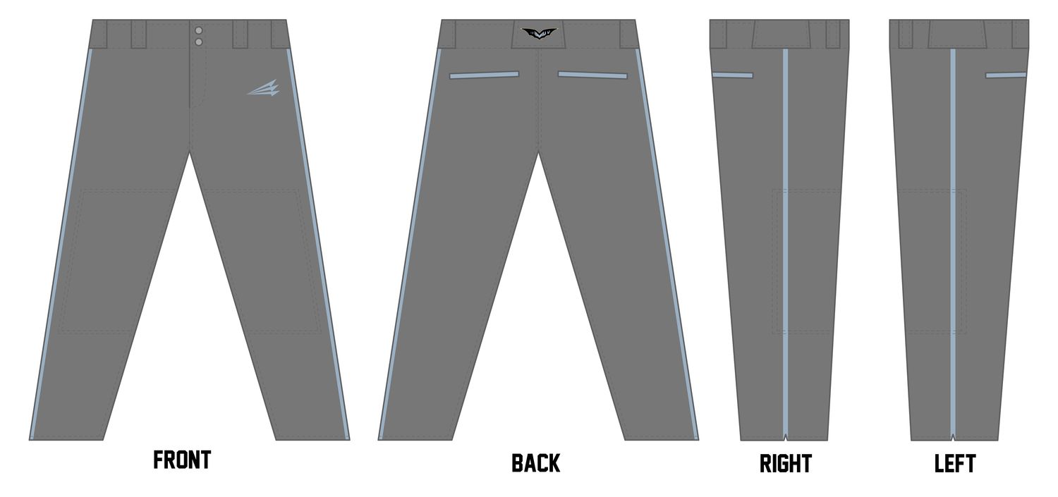 The Cave Custom Athletic Baseball Pant #BP12a