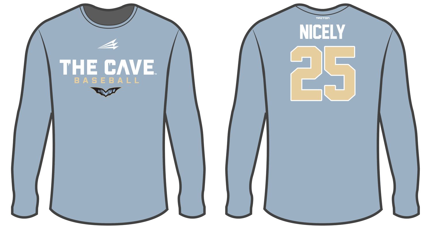 The Cave Custom Longsleeve HyperMAX Tee #LHM1