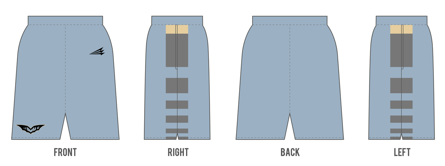 The Cave Custom Revolution Pocket Shorts #RV2a