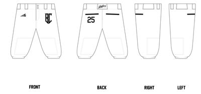 BC Ballers Custom Knicker Baseball Pants #BP6A