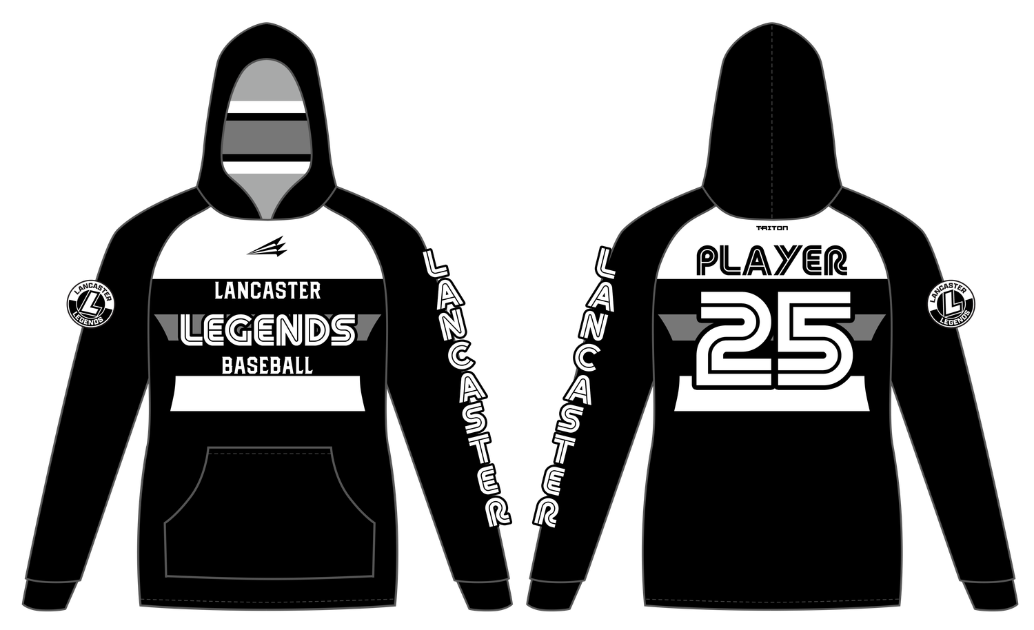 Lancaster Legends Custom Vulcan Hoodie #VH6B