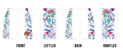 FC BOMBSQUAD Custom HexaFlex Basketball Shorts #BS6D