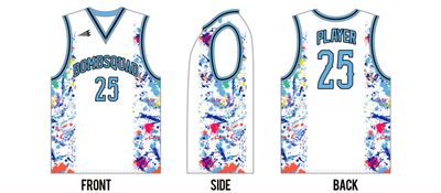 FC BOMBSQUAD Custom HexaFlex Basketball Jersey #J6D