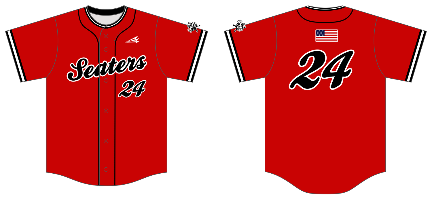 Belvidere County Seaters Custom NanoDri Baseball Jersey #J2B