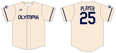 Olympia Baseball Club Custom HexaFlex Baseball Jersey #J3H