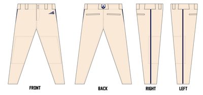 Olympia Baseball Club Custom Athletic Baseball Pant #BP4